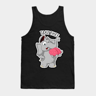 Elephant Nick. Take my brain Tank Top